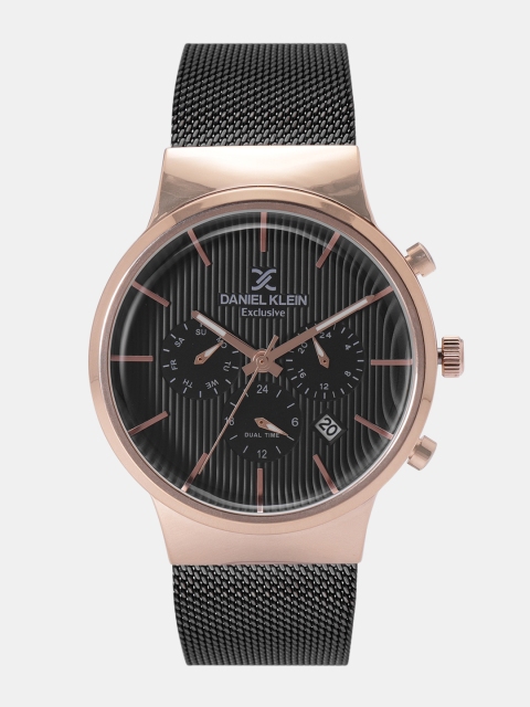 

Daniel Klein Exclusive Men Black Analogue Watch DK11958-6