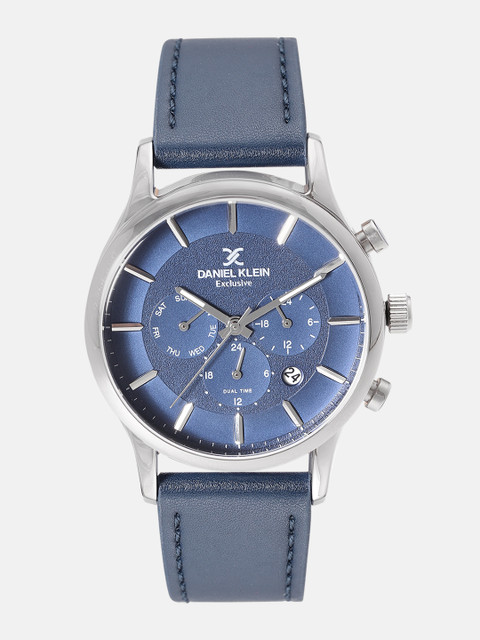 

Daniel Klein Men Navy Blue Analogue Watch DK11969-4