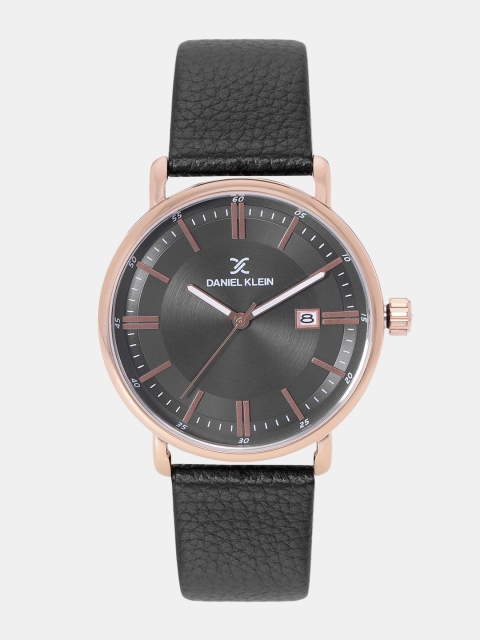 

Daniel Klein Men Charcoal Grey Analogue Watch DK12012-2