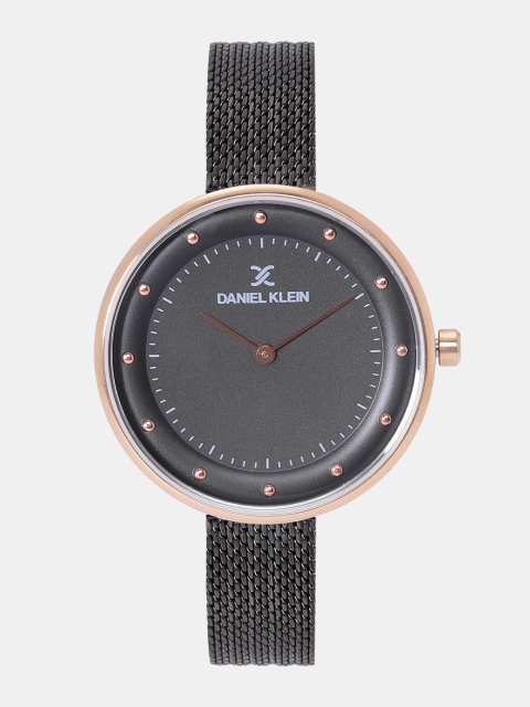 

Daniel Klein Fiord Women Gunmetal-Toned Analogue Watch DK11984, Metallic
