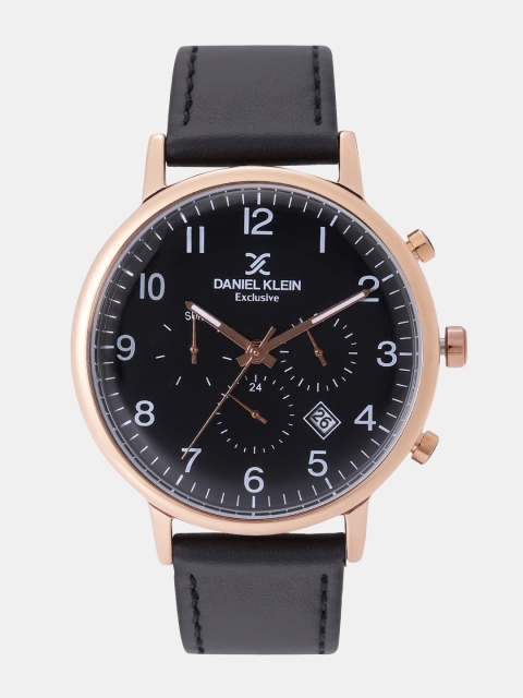 

Daniel Klein Men Black Analogue Watch DK11998-4