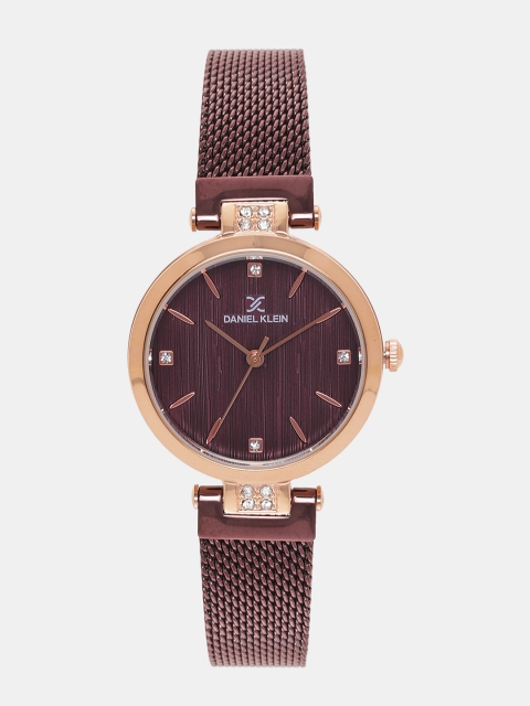 

Daniel Klein Women Premium Burgundy Analogue Watch DK11968-7