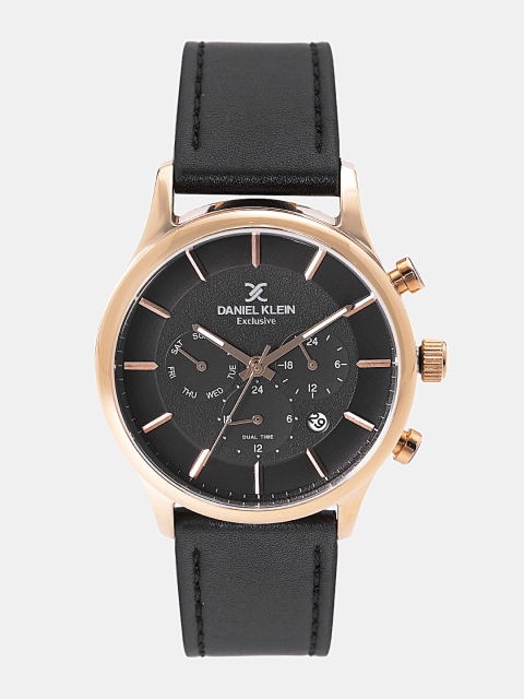 

Daniel Klein Exclusive Men Black Analogue Watch DK11969