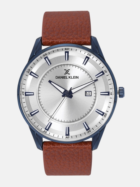 

Daniel Klein Men Silver-Toned Analogue Watch DK12011-5
