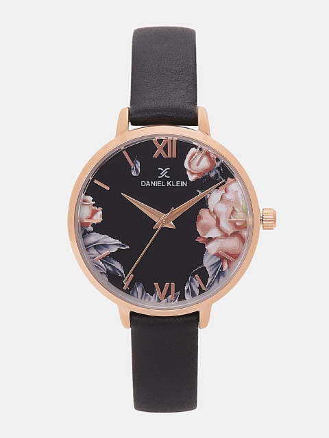 

Daniel Klein Trendy Women Black Analogue Watch DK12031-5