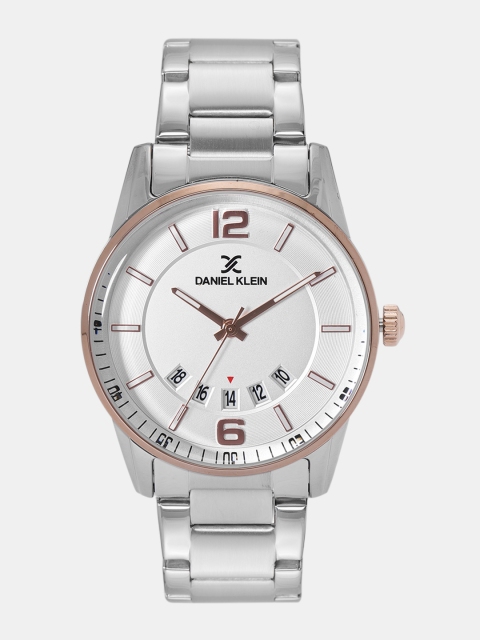 

Daniel Klein Premium Men Silver-Toned Analogue Watch DK12018-4