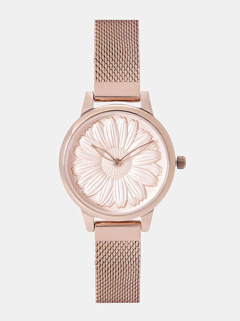 

Daniel Klein Trendy Women Peach-Coloured Analogue Watch DK11952-2
