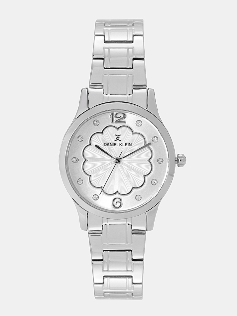 

Daniel Klein Premium Women Silver-Toned Analogue Watch DK11990-1