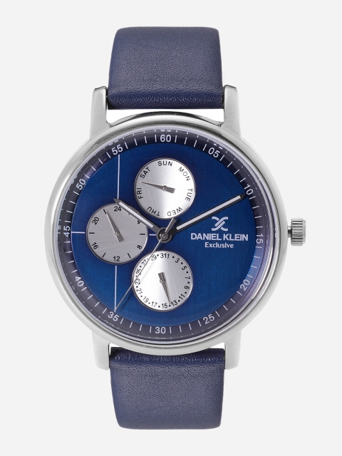 

Daniel Klein Exclusive Men Navy Blue Analogue Watch DK12005-2