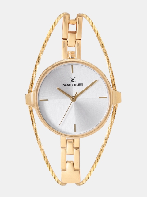 

Daniel Klein Trendy Women Silver-Toned Analogue Watch DK11975-3
