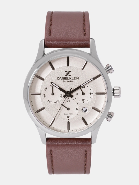 

Daniel Klein Exclusive Men Beige Analogue Watch DK11969-3