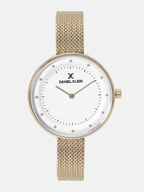 

Daniel Klein Women Silver-Toned Analogue Watch DK11984-4