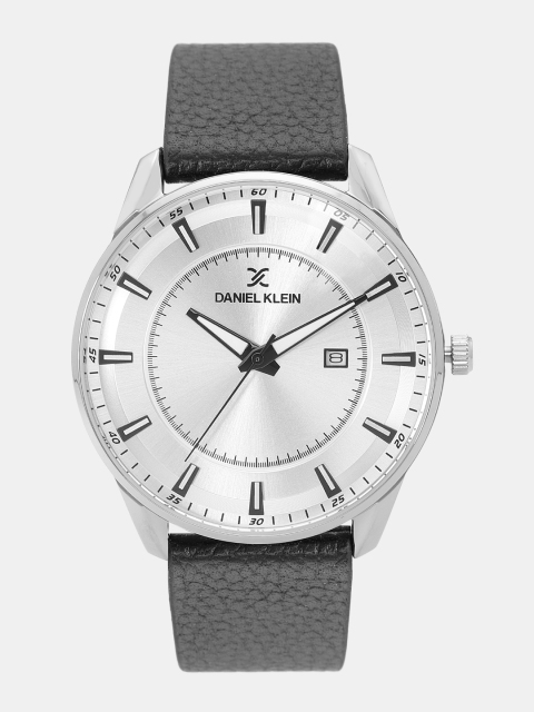 

Daniel Klein Premium Men Silver-Toned Analogue Watch DK12011