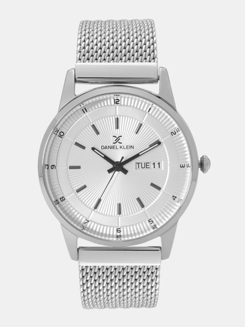 

Daniel Klein Premium Men Silver-Toned Analogue Watch DK12017-5