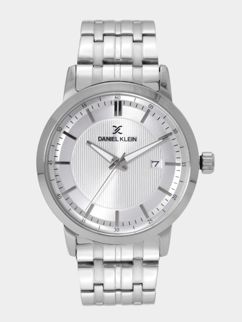 

Daniel Klein Men Silver-Toned Analogue Watch DK12003