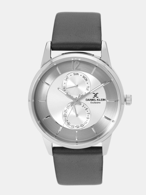 

Daniel Klein Exclusive Men Silver-Toned Analogue Watch DK12022-1