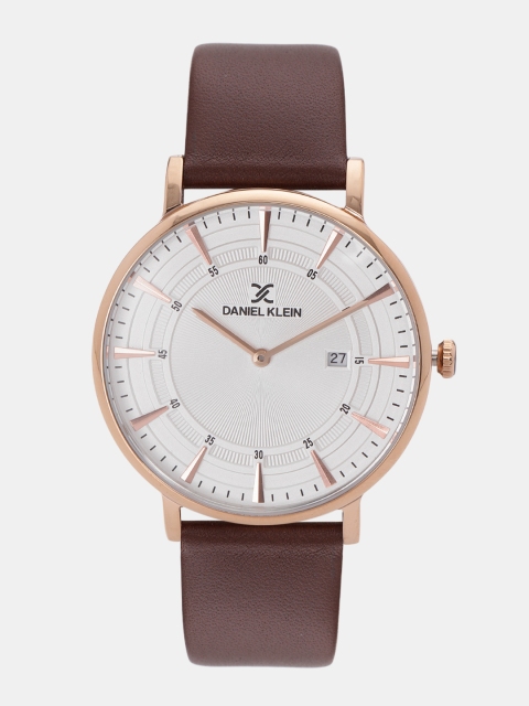 

Daniel Klein Fiord Men Silver-Toned Analogue Watch DK11997-5