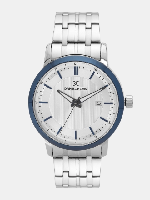 

Daniel Klein Premium Men Silver-Toned Analogue Watch DK12003-4