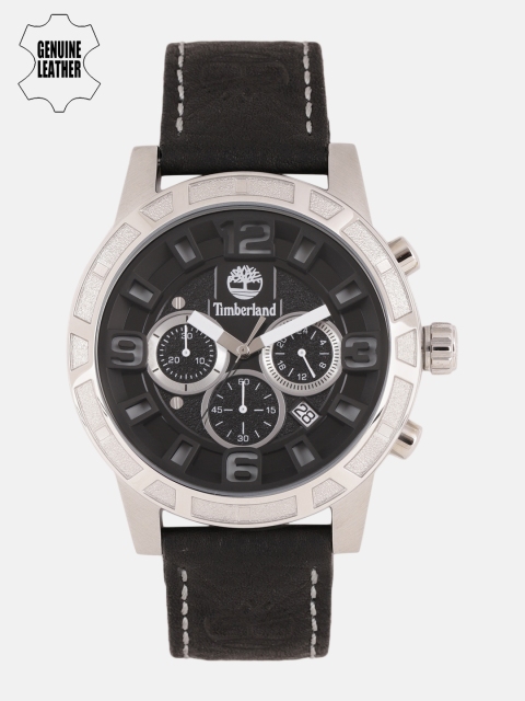 

Timberland Men Black Leather Analogue Watch TBL.15251JS/02