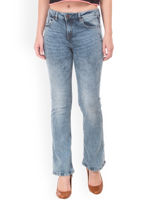 

Cherokee Women Blue Slim Fit Mid-Rise Clean Look Stretchable Jeans