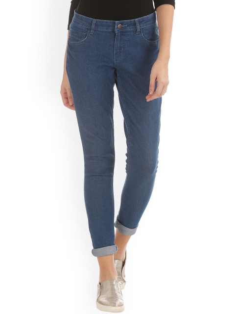 

Newport Women Blue Skinny Fit Mid-Rise Clean Look Jeans