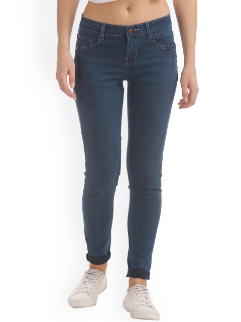 

Newport Women Blue Skinny Fit Mid-Rise Clean Look Jeans