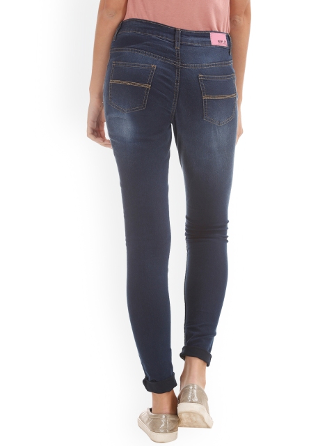 

Newport Women Blue Skinny Fit Mid-Rise Clean Look Jeans