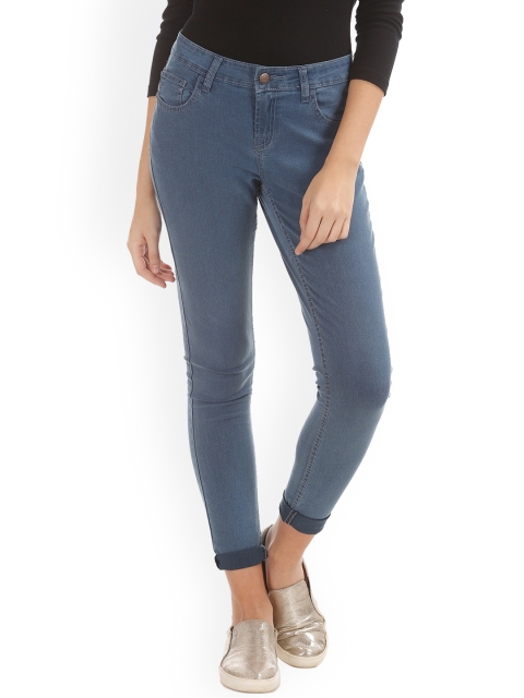 

Newport Women Blue Skinny Fit Mid-Rise Clean Look Jeans