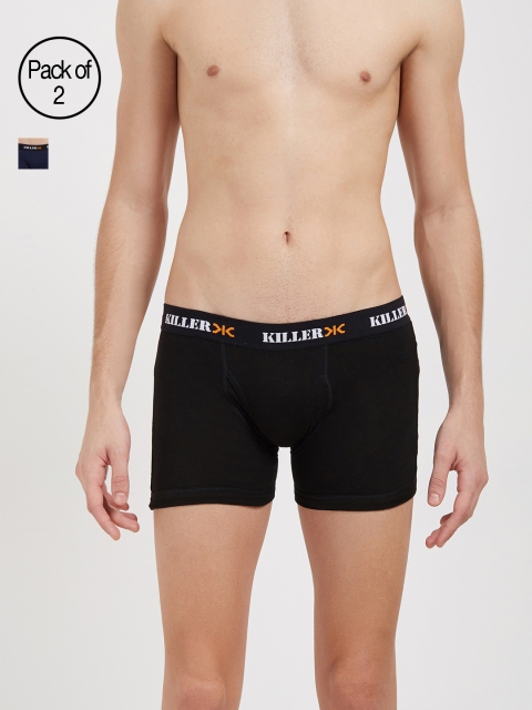 

Killer Men Pack of 2 Briefs KLBRF-1009-C13, Black