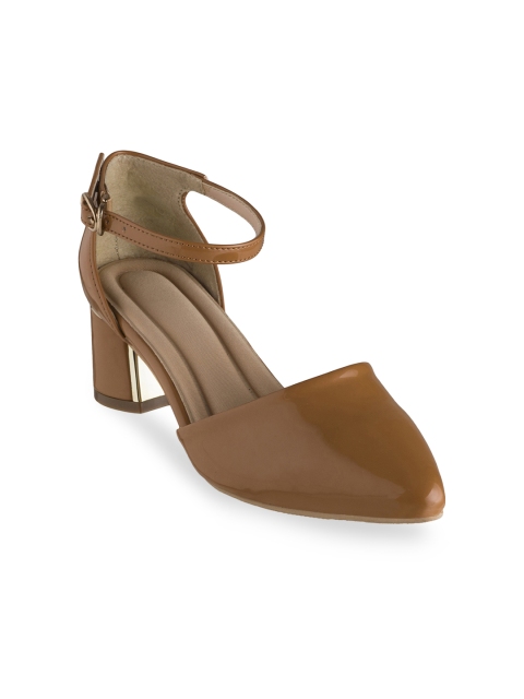 

Sherrif Shoes Women Tan Solid Sandals