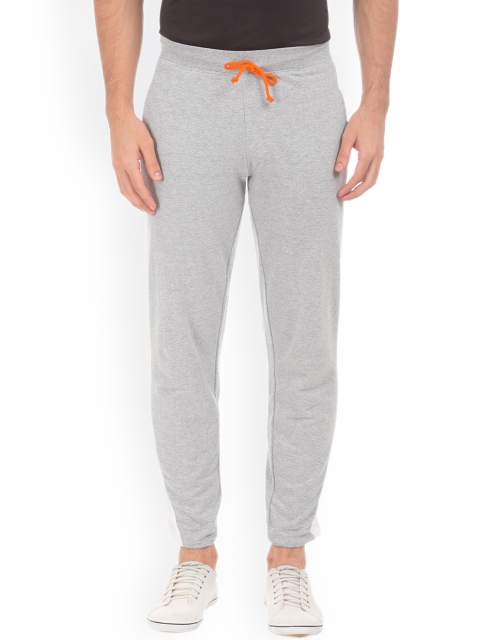

Colt Men Grey Slim Fit Mesh Panel Active Track Pants