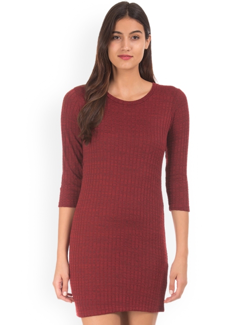 

Cherokee Women Red Solid Bodycon Dress