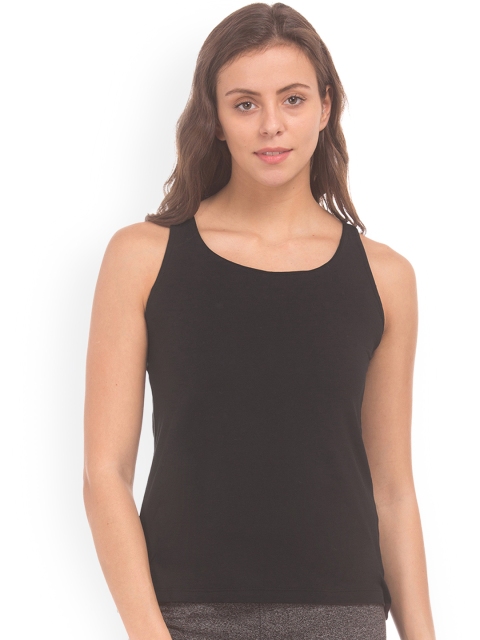 

Cherokee Women Black Solid Top
