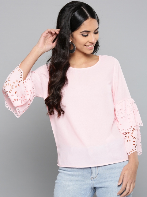 

Harpa Women Pink Solid Top