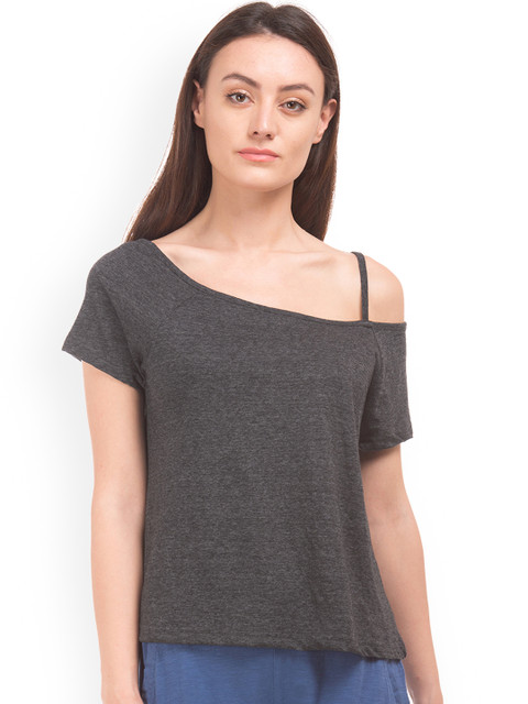 

Sugr Women Black Solid A-Line Top