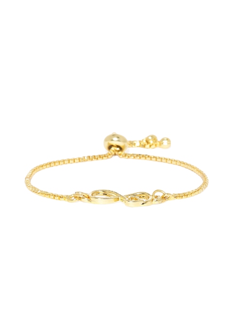 

Pipa Bella Women Gold-Toned Gold-Plated Charm Bracelet