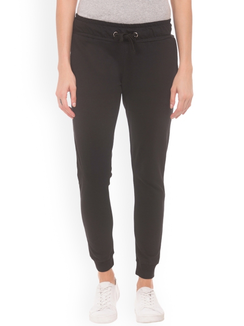 

Sugr Women Black Regular Fit Solid Joggers