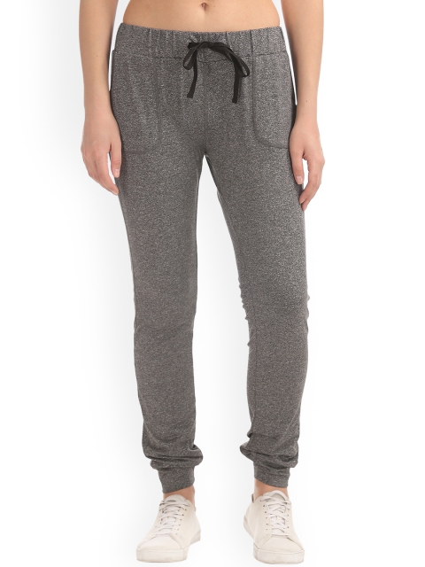 

Sugr Women Charcoal Grey Regular Fit Solid Joggers