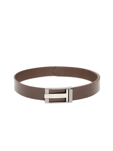 

United Colors of Benetton Men Coffee Brown Solid Leather Belt