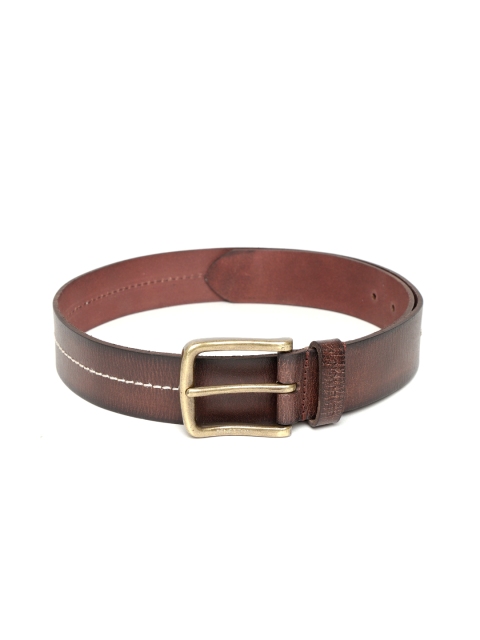 

United Colors of Benetton Men Coffee Brown Leather Belt