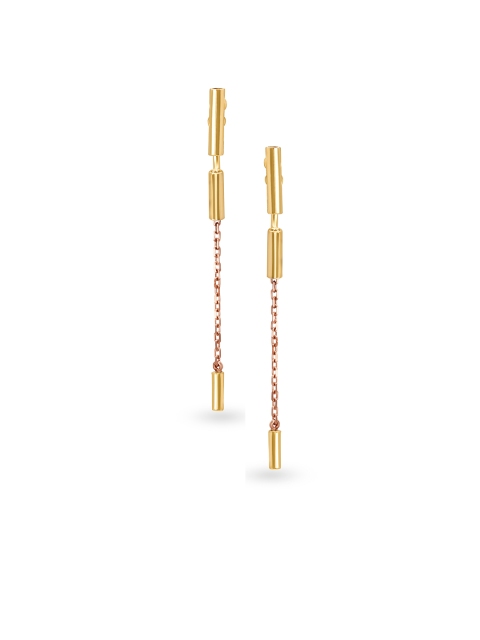 

Mia by Tanishq 14KT Yellow Gold Drop Earrings