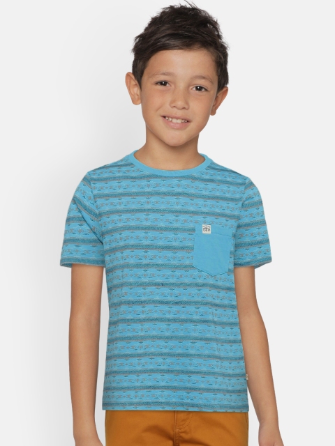 

Indian Terrain Boys Blue T-shirt