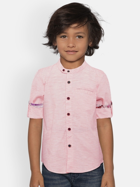 

Allen Solly Junior Boys Pink Casual Shirt