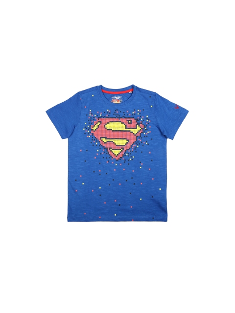 

Allen Solly Junior Boys Blue Printed Round Neck T-shirt