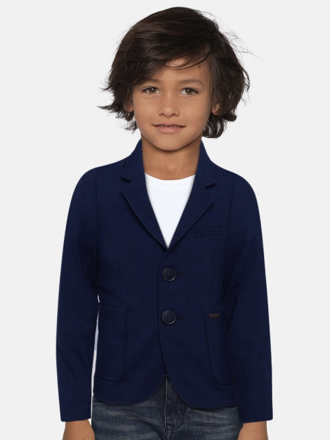

Allen Solly Junior Boys Blue Solid Tailored Jacket
