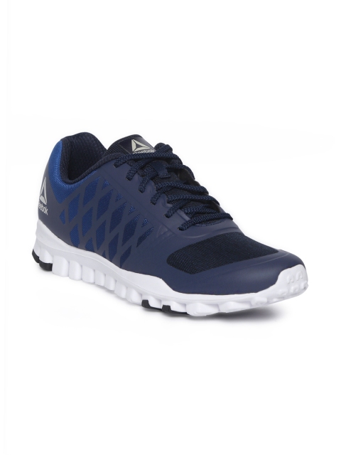

Reebok Men Navy Realflex TR Advanced Training Shoes, Navy blue