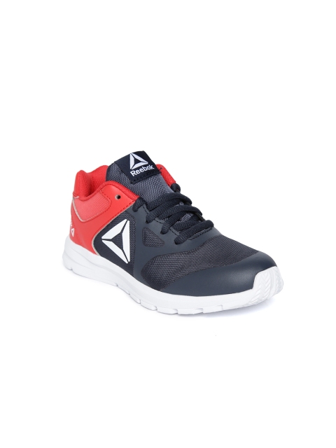 

Reebok Kids Navy & Red Colourblocked Rush Running Shoes, Navy blue