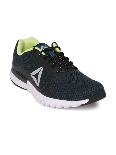 

Reebok Men Teal Blue & Black Dash Running Shoes