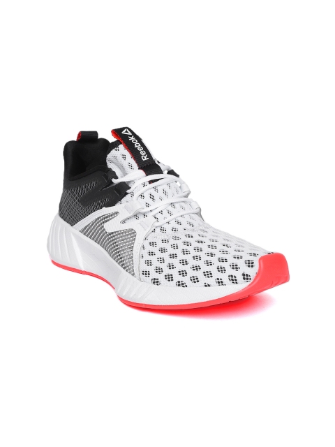 

Reebok Women White & Black Fusium Run 2.0 Running Shoes