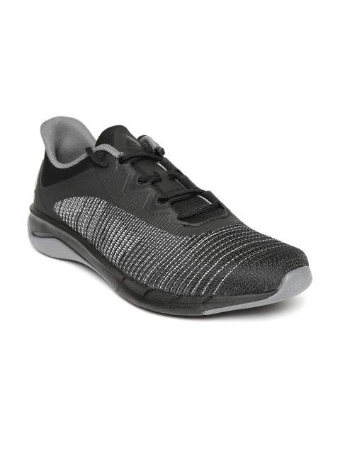 

Reebok Men Black & Grey Fast Tempo Flexweave Running Shoes